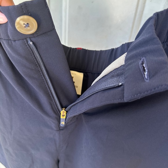 Men tracksmith navy blue shorts - Picture 8 of 11